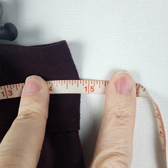 St John Silk Lined Wide Leg Maroon Dress Pants Size 6 Designer Office Formal - Picture 3 of 6